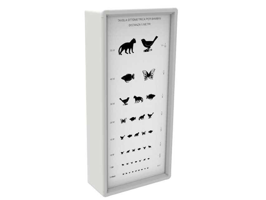 Ottotipo luminoso - animali - 1 pz.