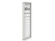 Mixed decimal non-illuminated eye chart - 3 meters