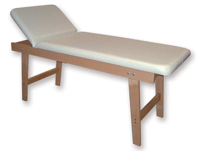 Lettino Medicale in legno massello - beige