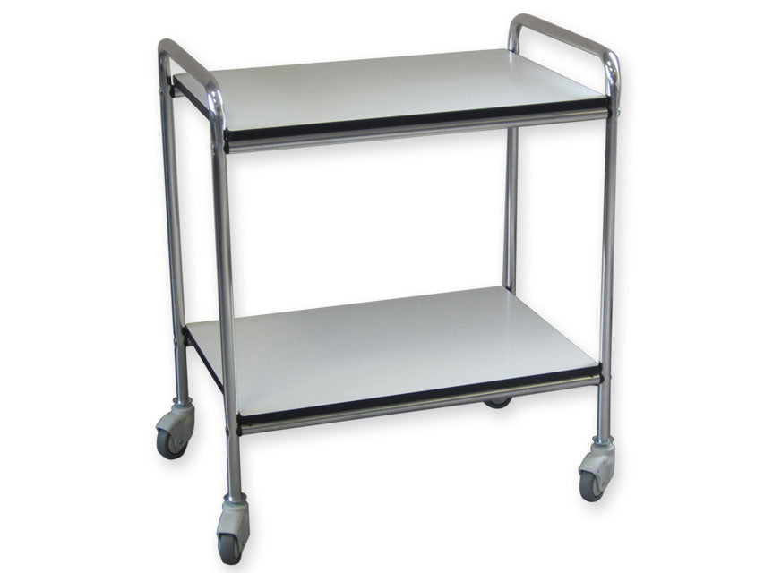 Carrello in alluminio Gima 3 a 2 ripiani