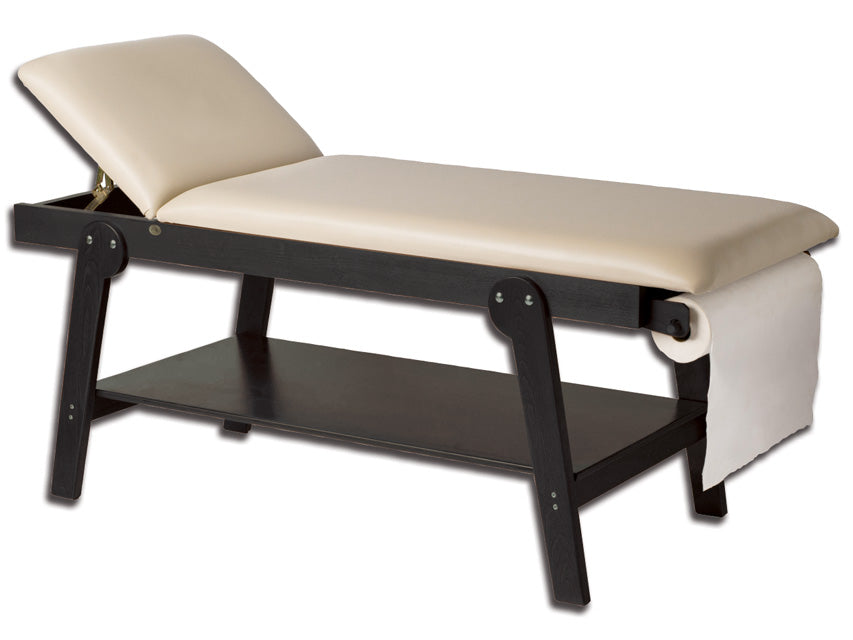 Lettino medicale in legno per massaggi - colore wenge'