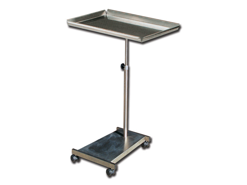 Tavolo di mayo - con base in acciaio inox - 1 pz.