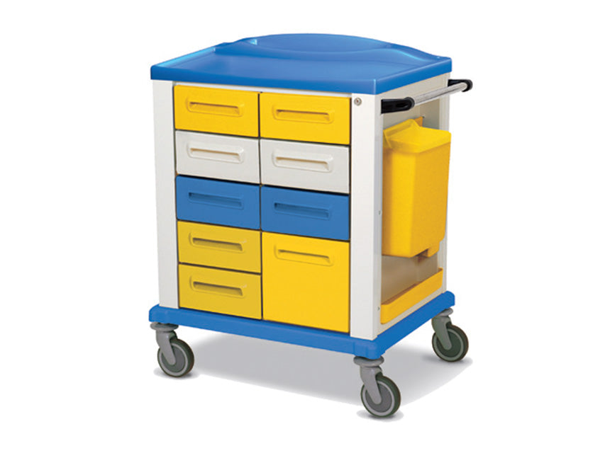 Carrello basic - standard con 9 cassetti - 1 pz.