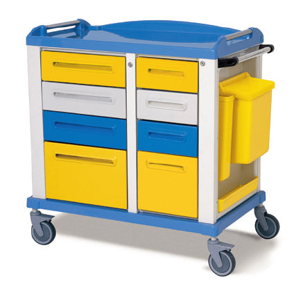 Carrello in tecnopolimero Basic medium
- 8 cassetti