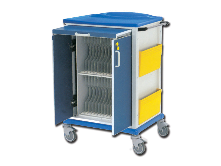 Carrello portalastre raggi x