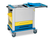 Carrello portalastre raggi x - top scorrevole