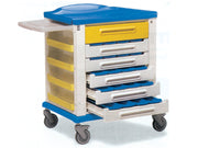 Standard-Apothekenwagen - 20 Fächer