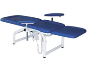 Poltrona per prelievi elettrica - blu