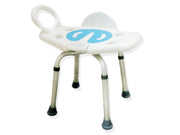 Chaise de douche réglable - 1 pce.