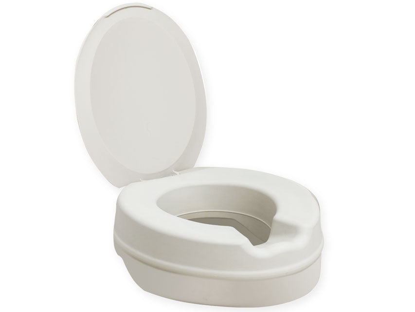 Rialzo wc contact plus con coperchio - 1 pz.