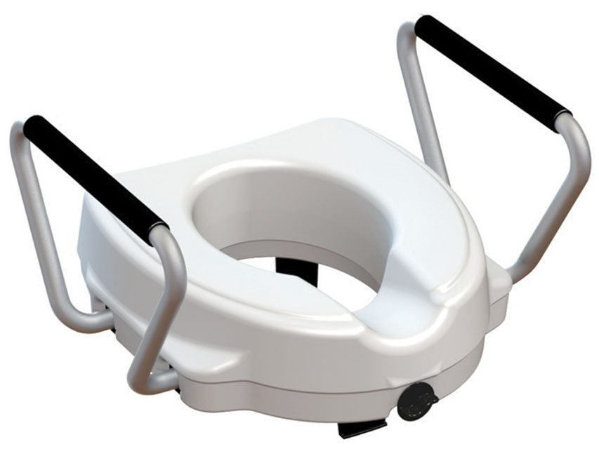 Rialzo wc con braccioli fissi - 12,5 cm