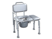 Chaise de bain avec dossier - 1 pce.