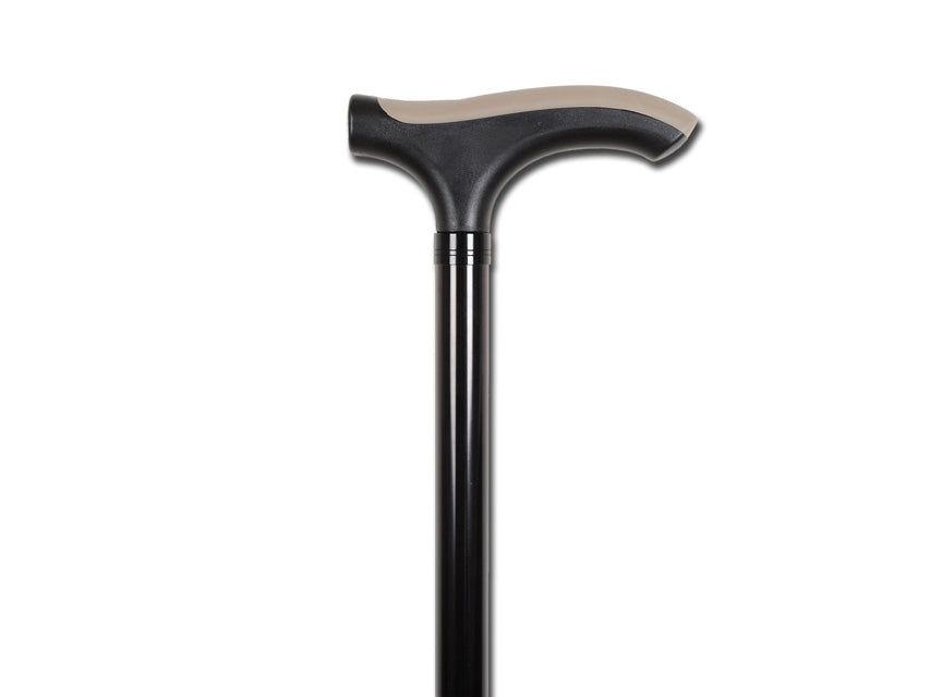Gray Advance Cane with Gel Grip in Aluminum
