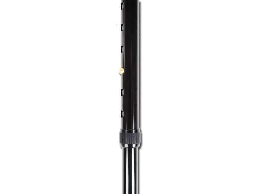 Gray Advance Cane with Gel Grip in Aluminum