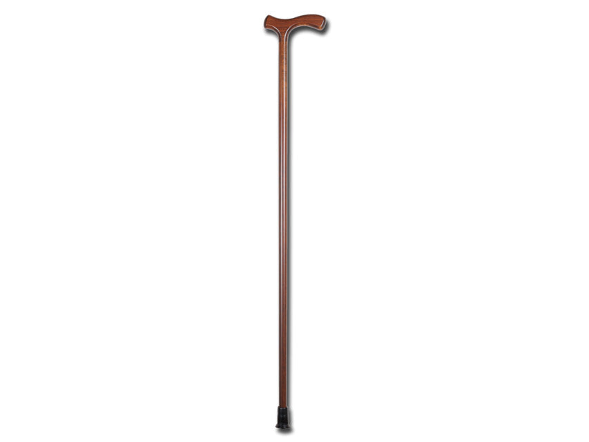 Bastone legno - manico a "t" - 1 pz.