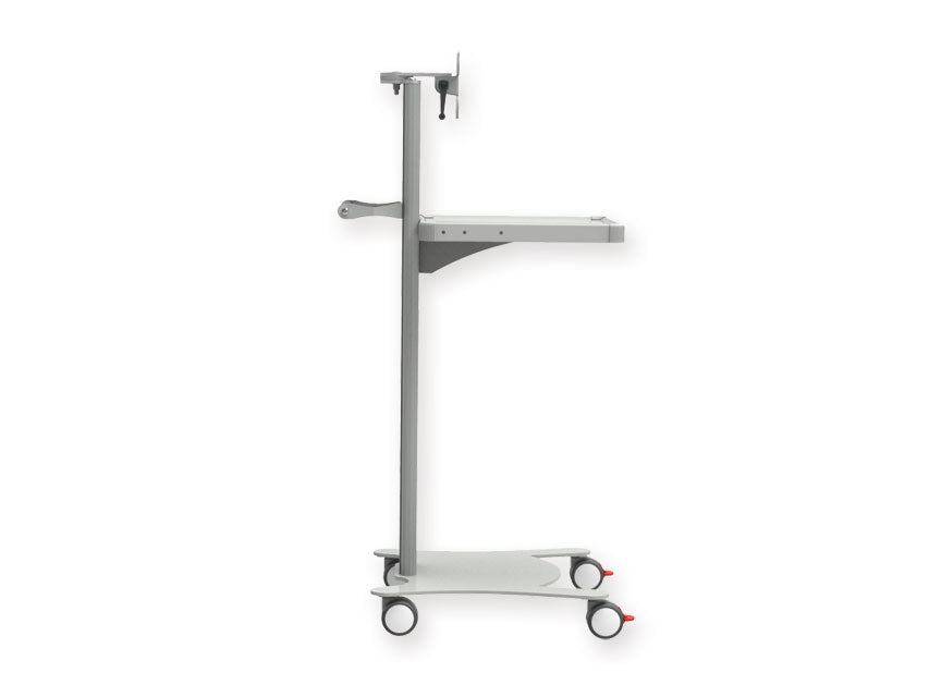 Carrello Medicale - con ripiano e supporto monitor