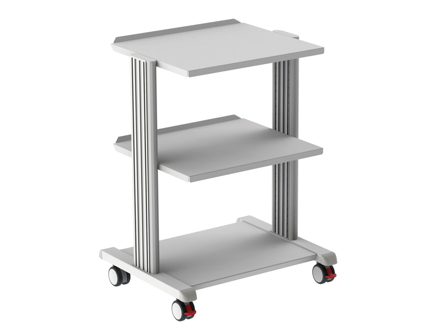 Carrello smart - 2 ripiani 50x42 cm + base - 1 pz.