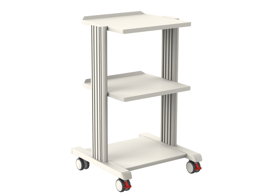 Carrello smart - 2 ripiani 40x36 cm + base