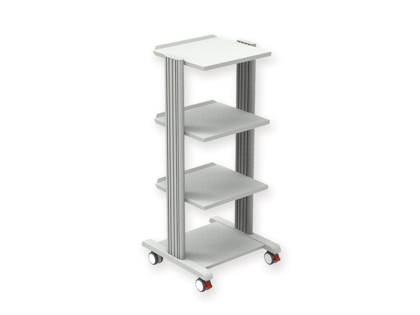 Carrello smart - 3 ripiani 40x36 cm + base
