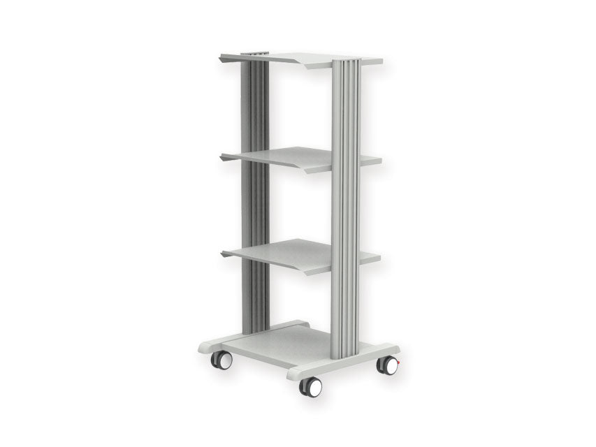 Carrello smart - 3 ripiani 40x36 cm + base