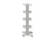 Carrello in alluminio Smart - 5 ripiani