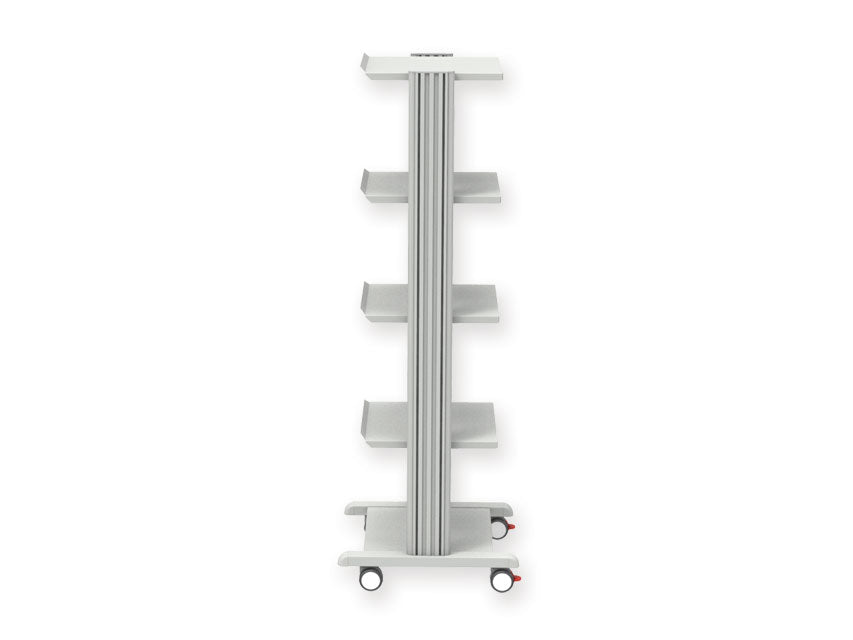 Carrello in alluminio Smart - 5 ripiani
