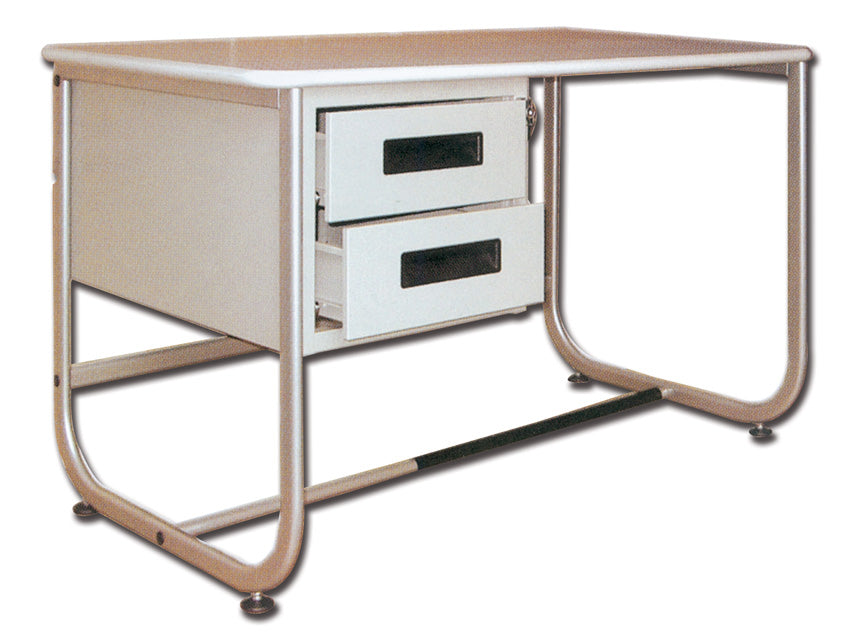 Scrivania ambulatorio 130x71 cm - con 2 cassetti