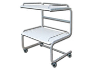 Carrello a 2 ripiani