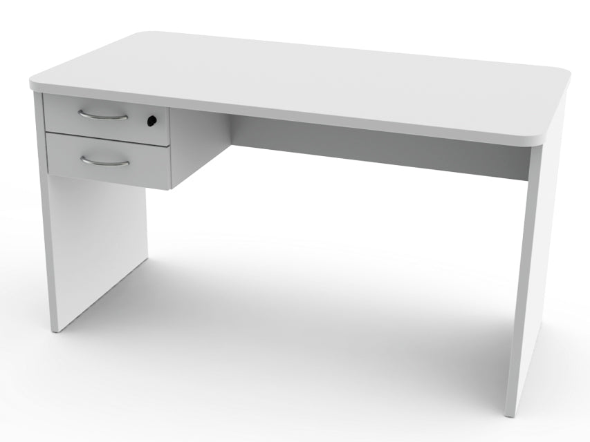 Scrivania 120X70X H73 Cm - Con 2 Cassetti E Lati - 1 Pz.
