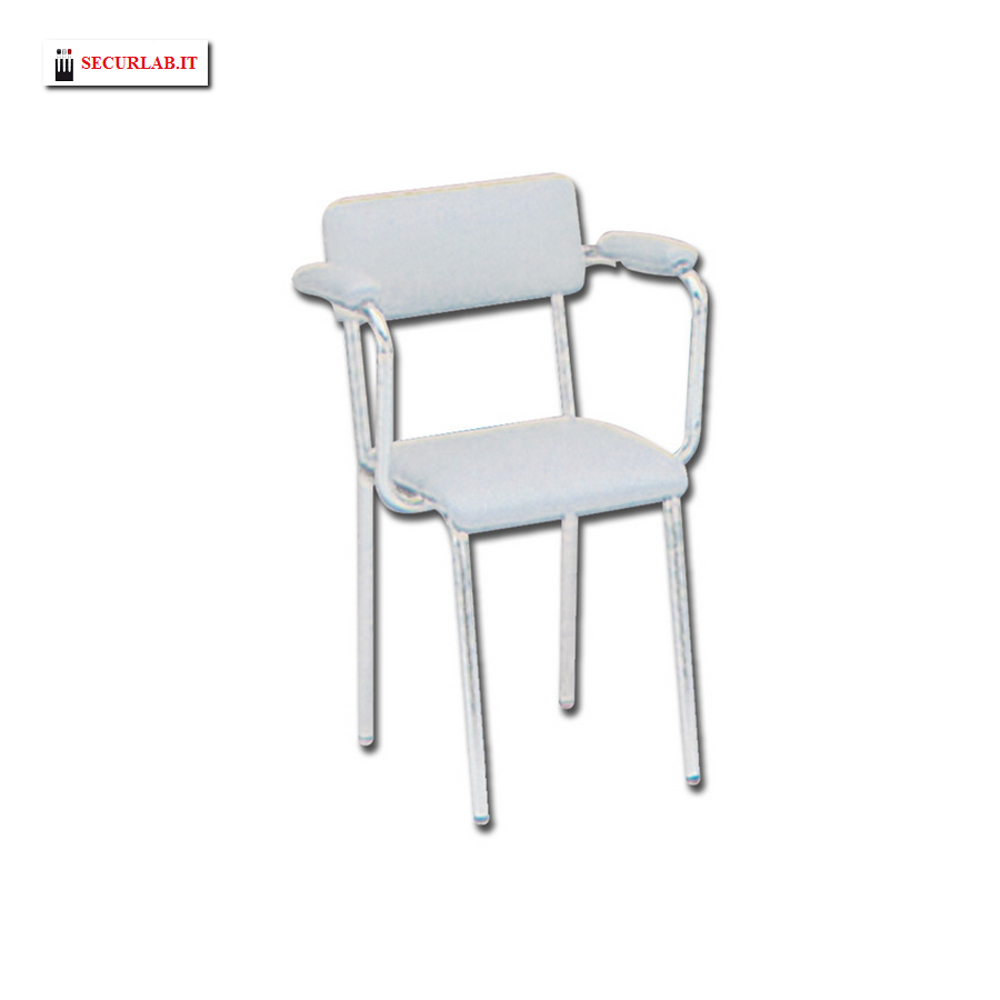 Poltroncina sedile imbottito con braccioli