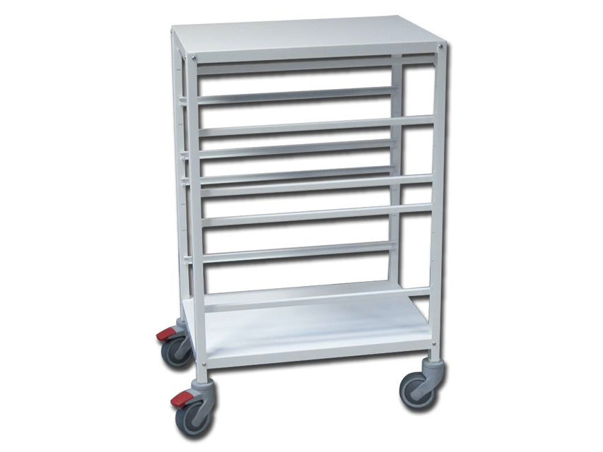 Carrello di servizio per vaschette e cestelli “ISO” (non inclusi)