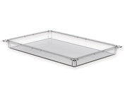 Cassetto iso plastica trasparente 600x400x50 mm - chiuso - 1 pz.