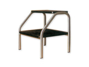 Two-step stool black