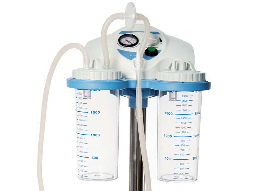 Aspiratore Supervega su carrello con pedale