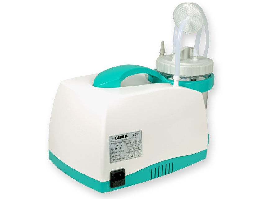 Aspiratore Vega con 1 vaso da 1 litro - 16 lit/min