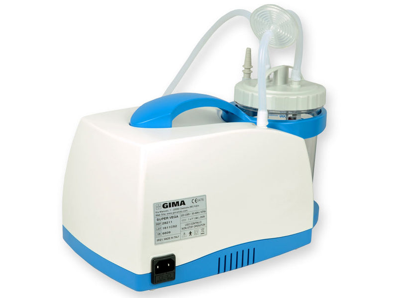Aspiratore Super Vega con 1 vaso da 1 litro - 40 lit/min