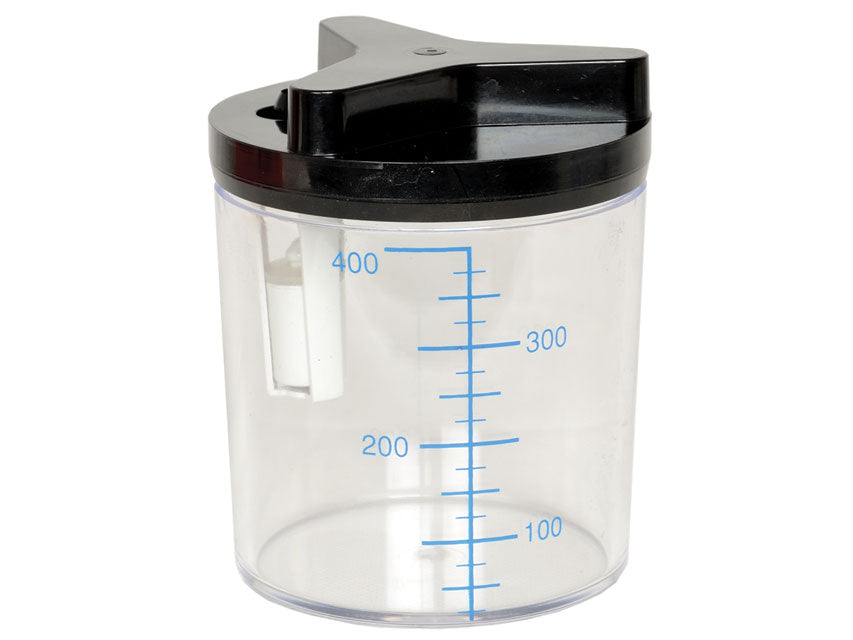 Vaso da 0,4 litri per aspiratore manuale Tobi - ricambio