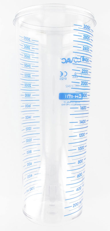 Vaso per aspiratori per sacche monouso