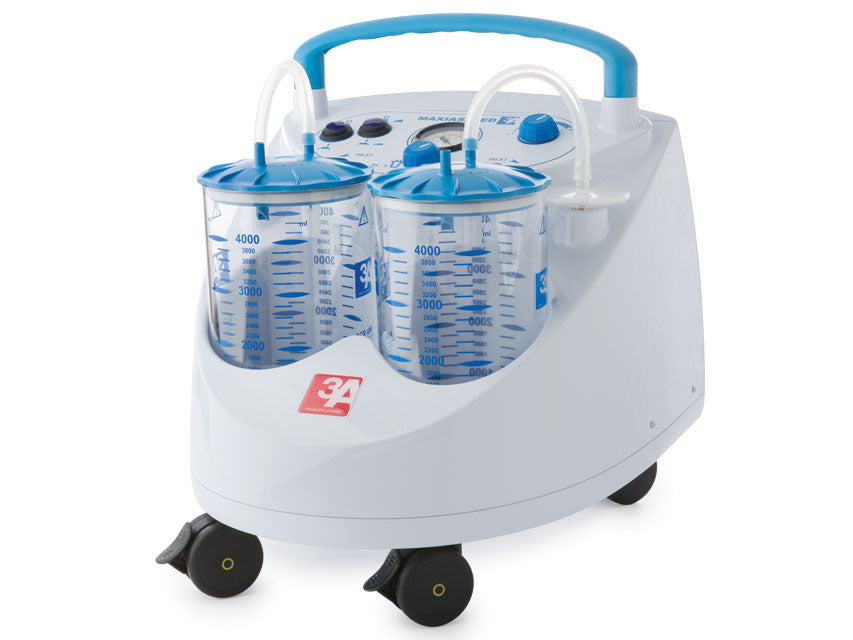 Aspiratore maxi aspeed 60 litri - 2 vasi da 4 litri + pedale