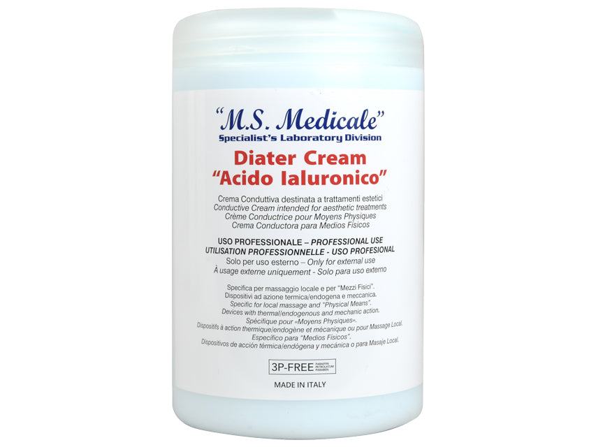 Crème Conductive Diater - 1 L - Acide Hyaluronique - 1 Pièce.