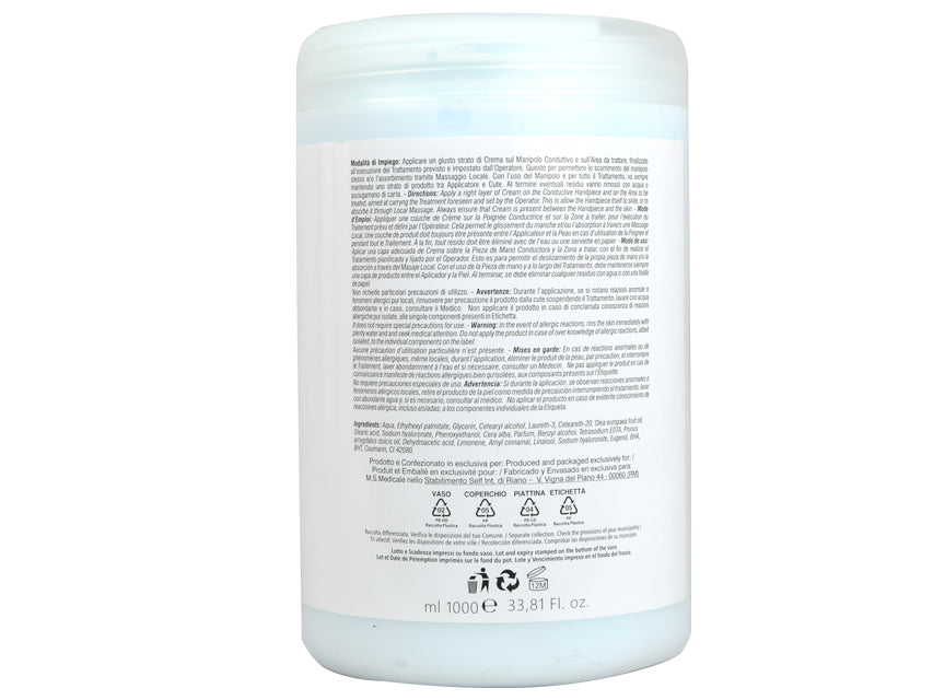 Crème Conductive Diater - 1 L - Acide Hyaluronique - 1 Pièce.