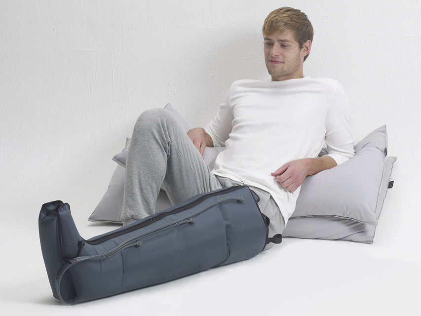 anycare digital air compression massage with 2 leg sleeves b - 1 pc.