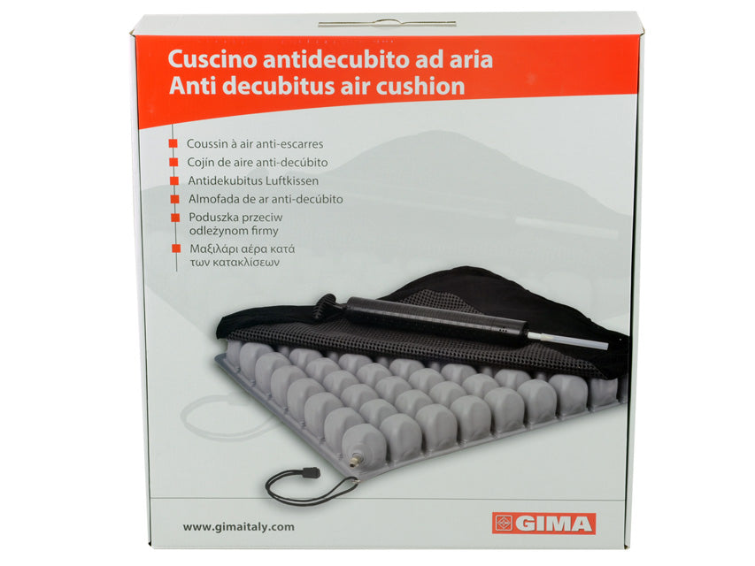 Cuscino ad aria 40x40x6 cm con cover