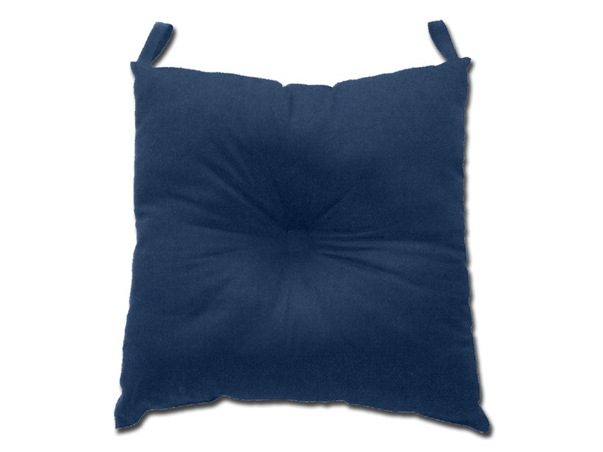 Cuscino con schiacciamento centrale - in fibra cava 100% cotone - 1 pz.
