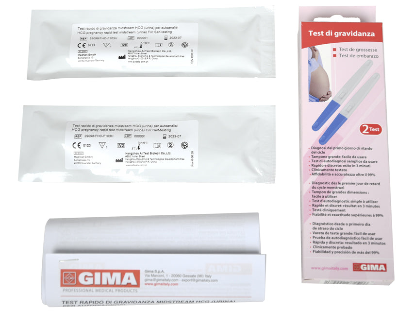TEST DI GRAVIDANZA - midstream - conf.2 pz.