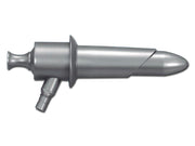 Anoscopio f.o. 25x70 mm + otturatore - 1 pz.