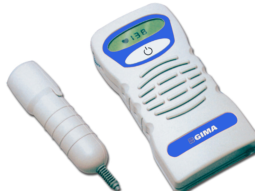 Doppler portatile fetale D2005
immergibile con display e sonda fissa da 2 Mhz