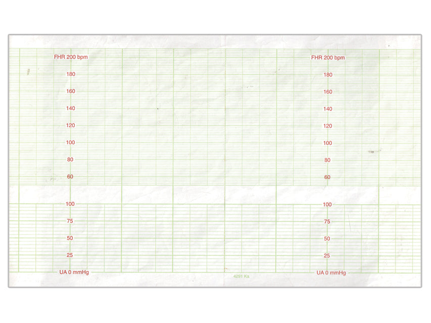 Carta per cardiotocografo FC 1400 - 10 rotoli
