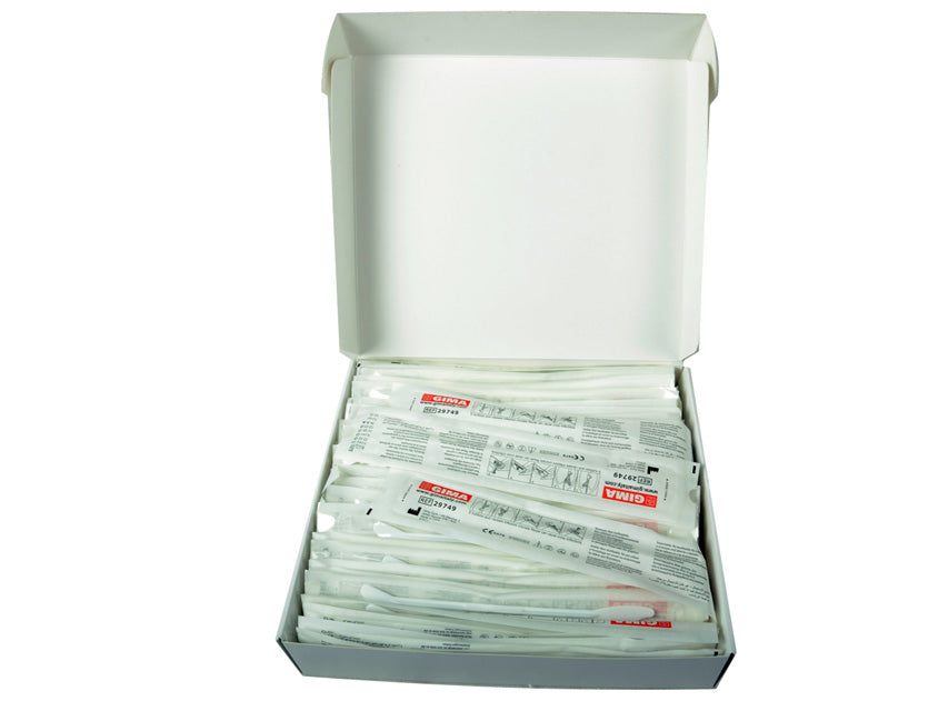 Spatula di ayre in plastica - tipo b - sterile - conf. 100 pz.