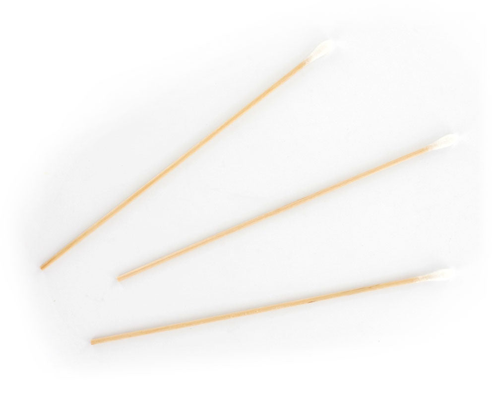 Tamponi di cotone in legno - Ø 0,5 cm × 15 cm - conf.1000 pz.